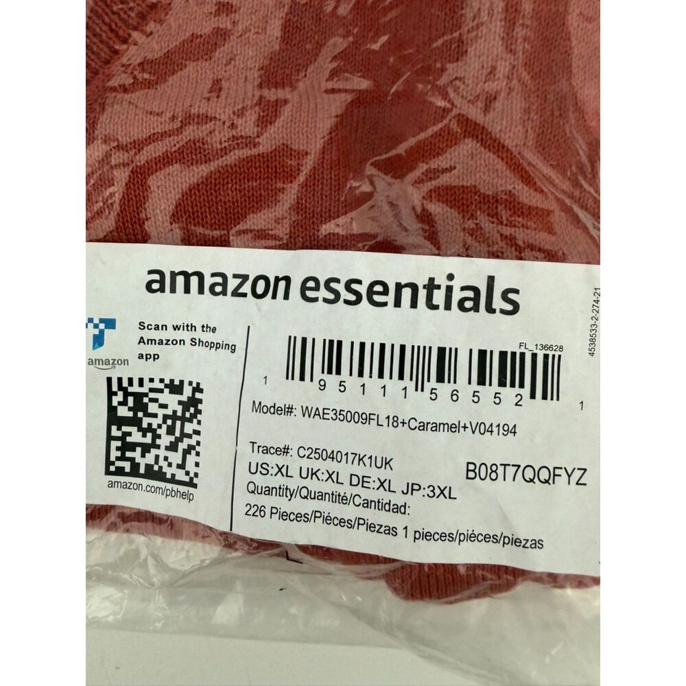 Amazon Essentials Women Lightweight V-neck Tunic Sweater
